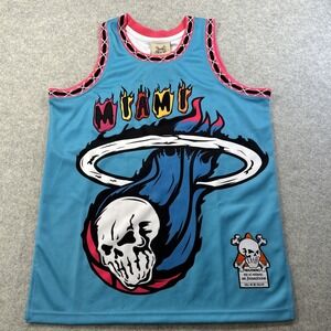 Lebron & D.Wade Miami Heat Reapers Of South Beach Brand X Basketball Jersey XS